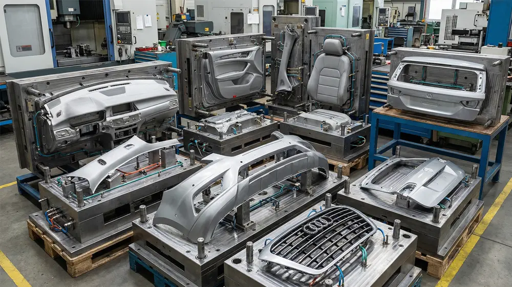 Matrite de injectie pentru interior si exterior auto