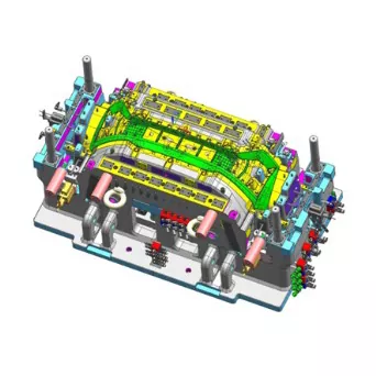 Matriță pentru injecție pentru bara față auto