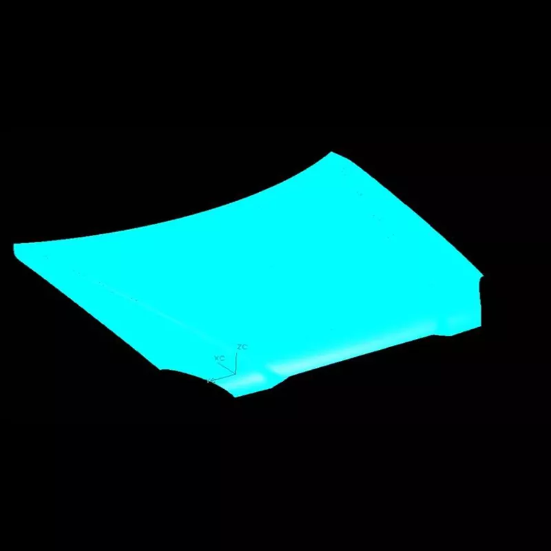 Matriță de ștanțare a panoului exterior al capotei auto