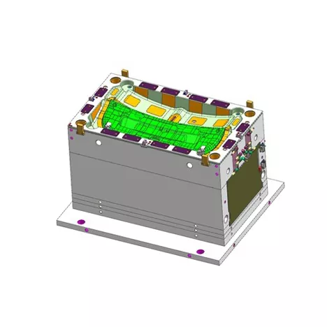 Model de injecție pentru panou de decorare a hayonului pentru automobile