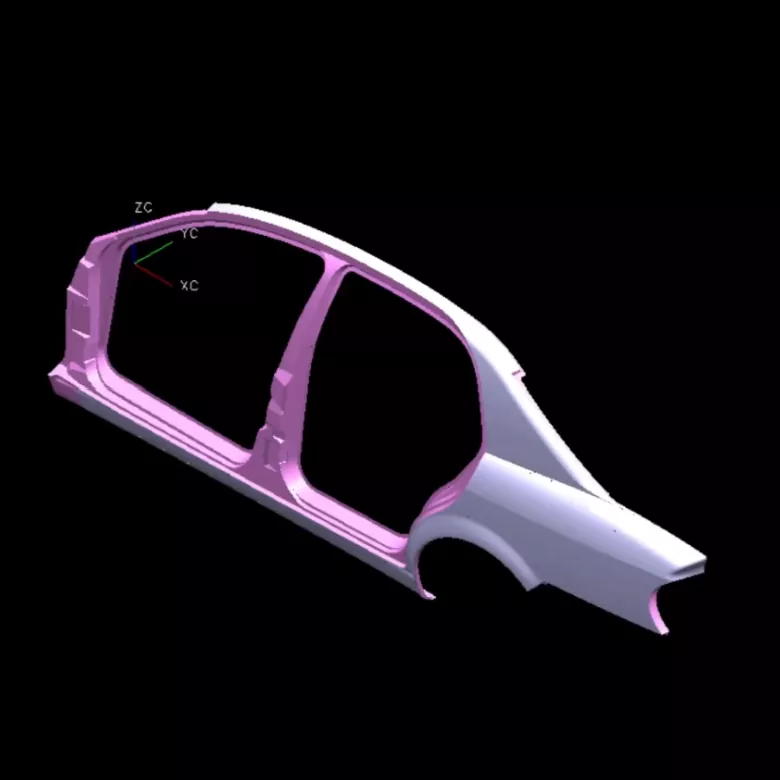 Matriță de ștanțare a panoului din partea dreaptă pentru automobile